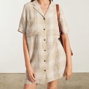 The Linen Workwear Dress